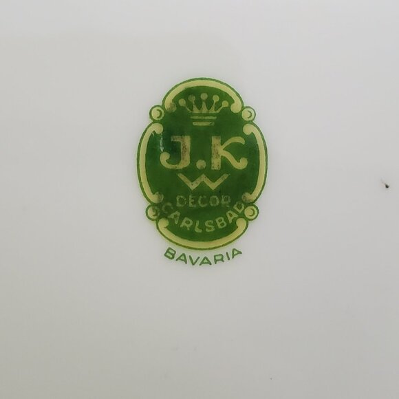 Vintage Collector's Plate MOZART Image Gold Brocade Trim Dresser Jewellery Tray - Picture 5 of 6